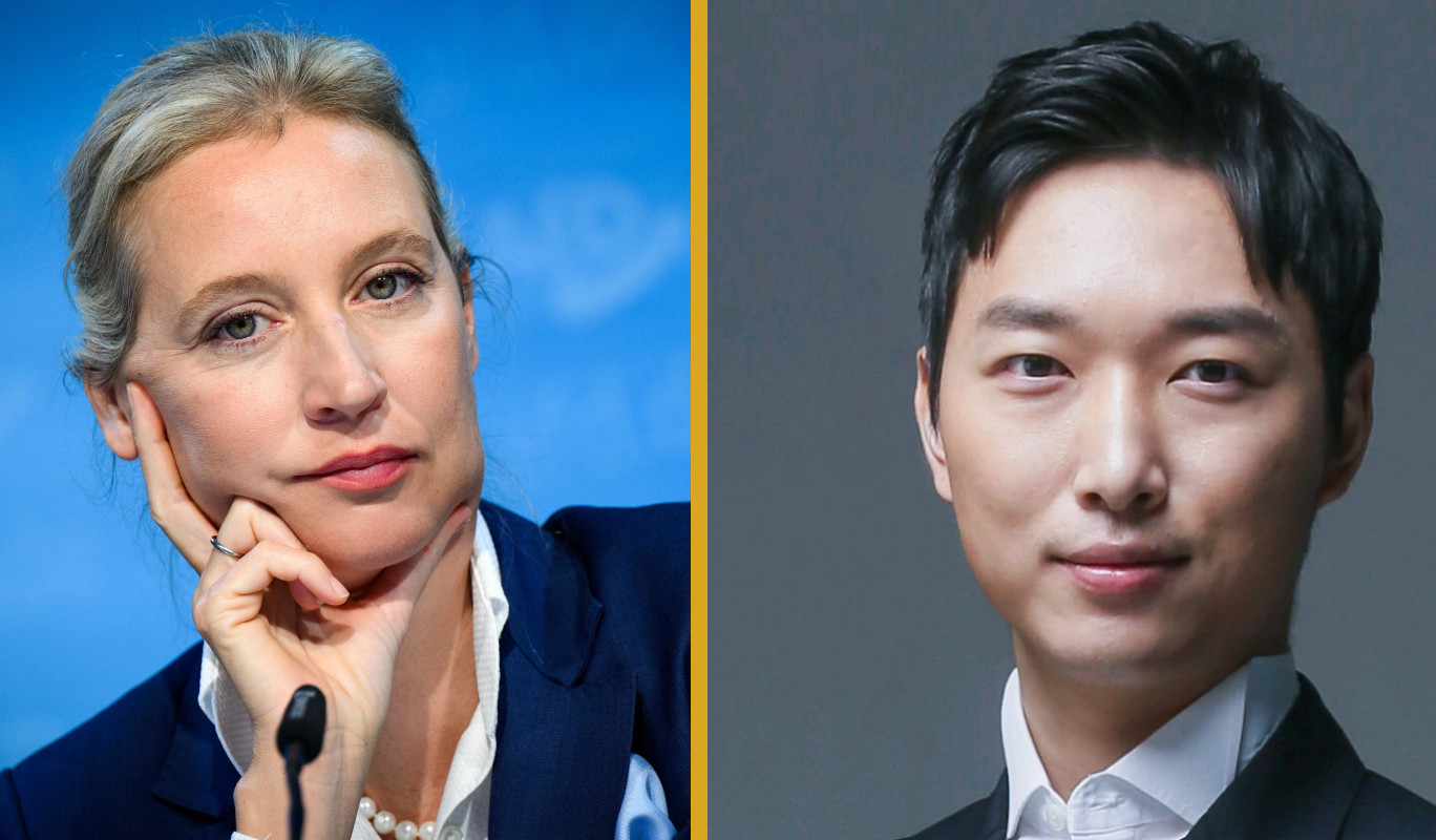 Alice Weidel und YoungHoon Kim