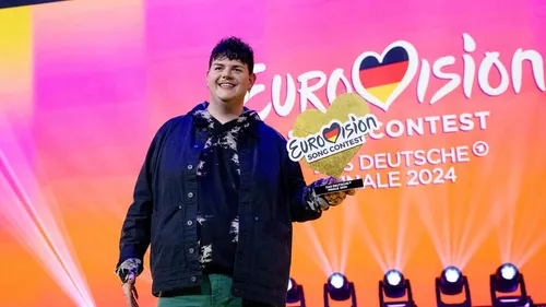 Isaak auf ESC Vorentscheid Bühne