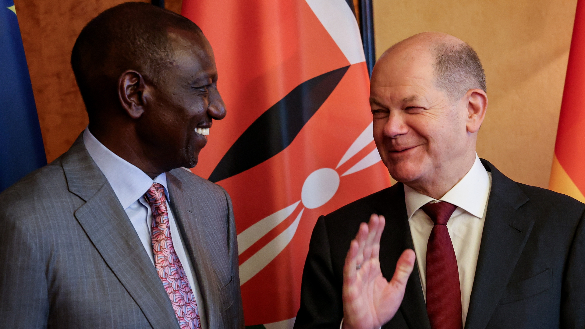 Scholz und William Ruto