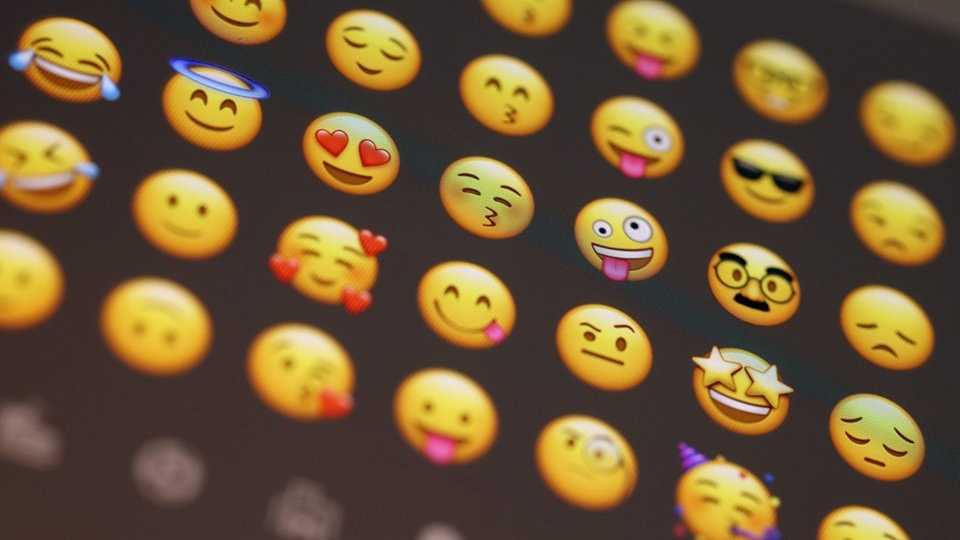 Übersicht von Emojis