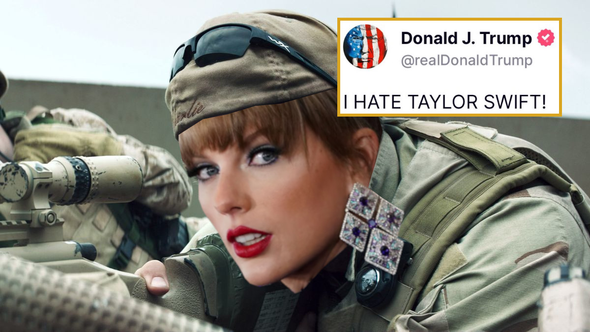 Taylor Swift mit Sniper